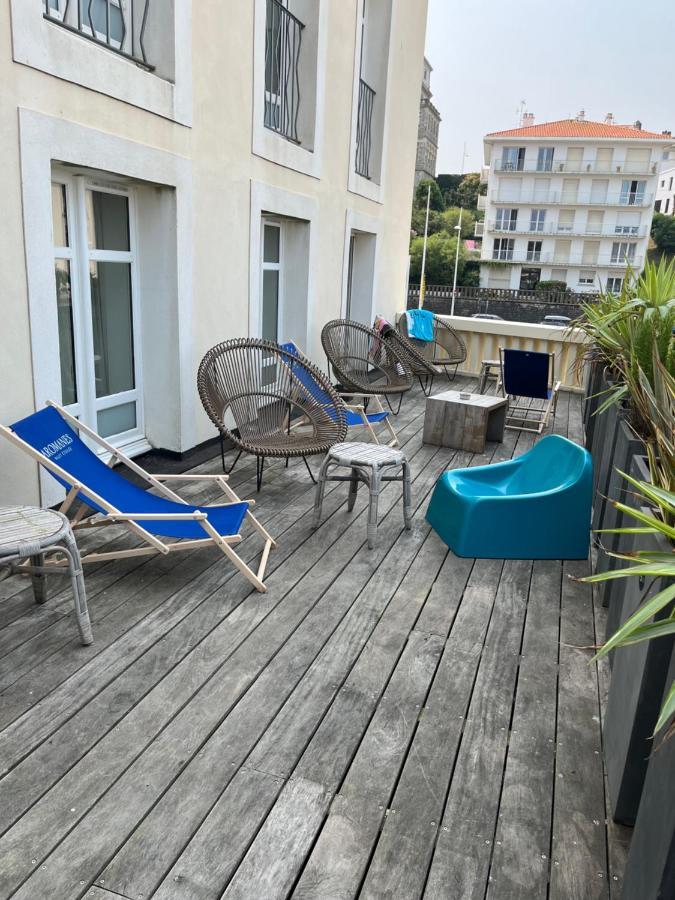 Hotel Les Baigneuses De Biarritz Dış mekan fotoğraf